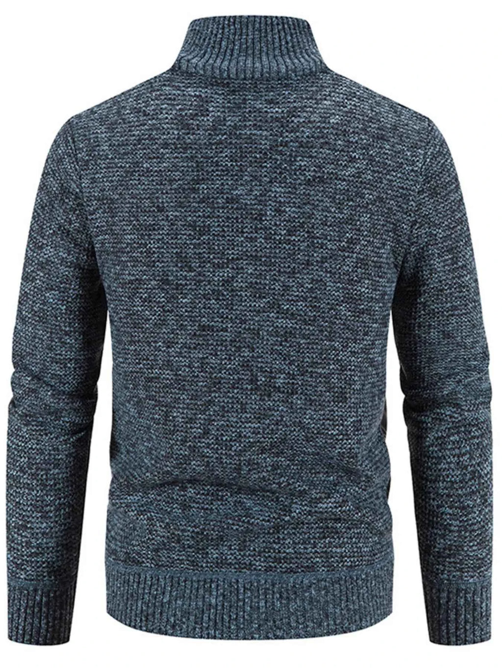 Men's Plus Size Bomber Jacket - Quilted Knit with Stand Collar for Comfort and Style - Nico`s Store