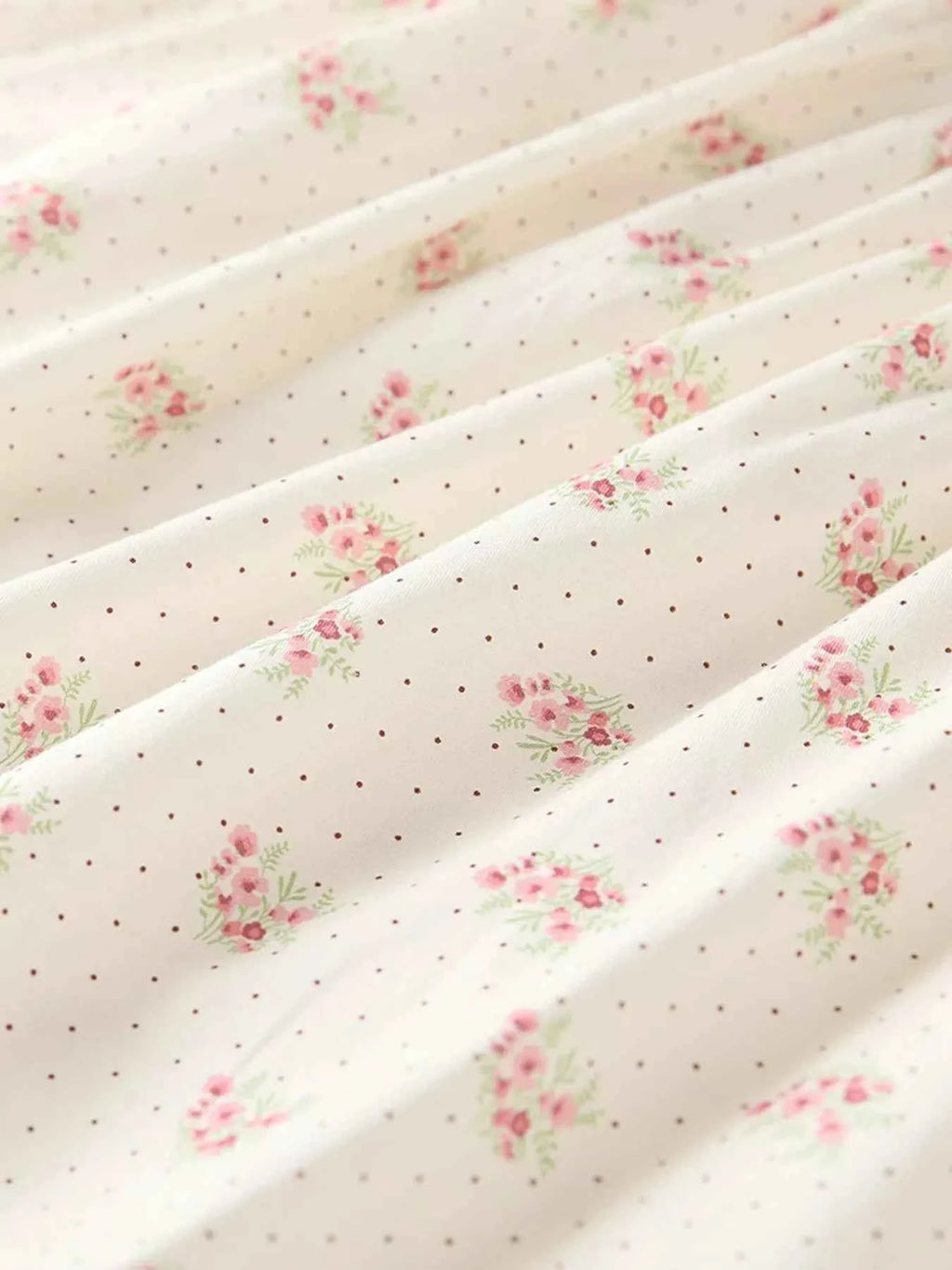 Children's Floral Dress - Long Sleeve Casual Dress for Girls