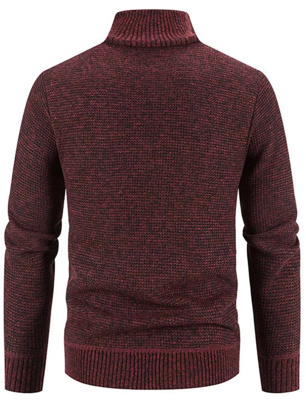 Men's Plus Size Bomber Jacket - Quilted Knit with Stand Collar for Comfort and Style - Nico`s Store