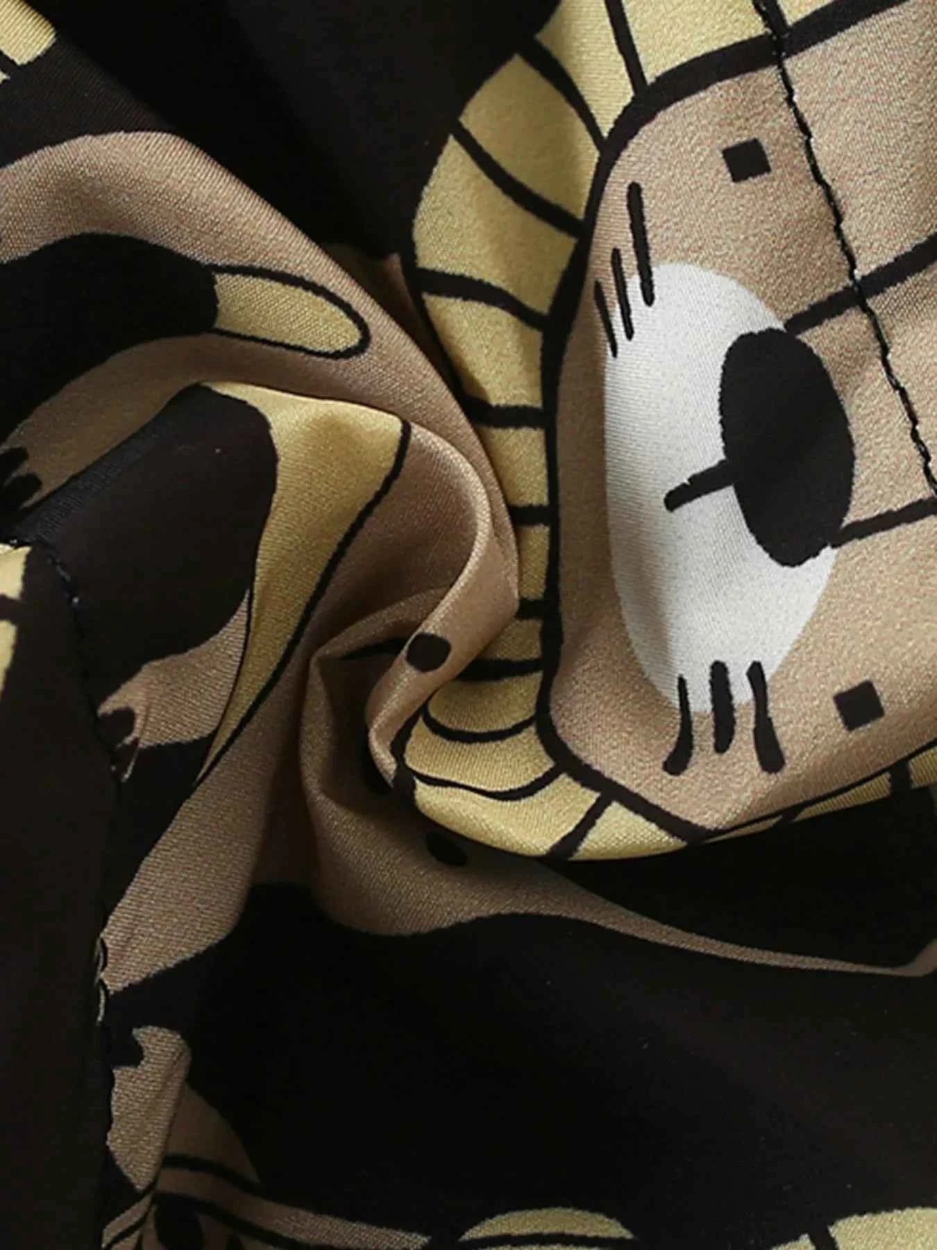 Children's Lion Print Jacket - Warm Padded Hooded Jacket for Kids