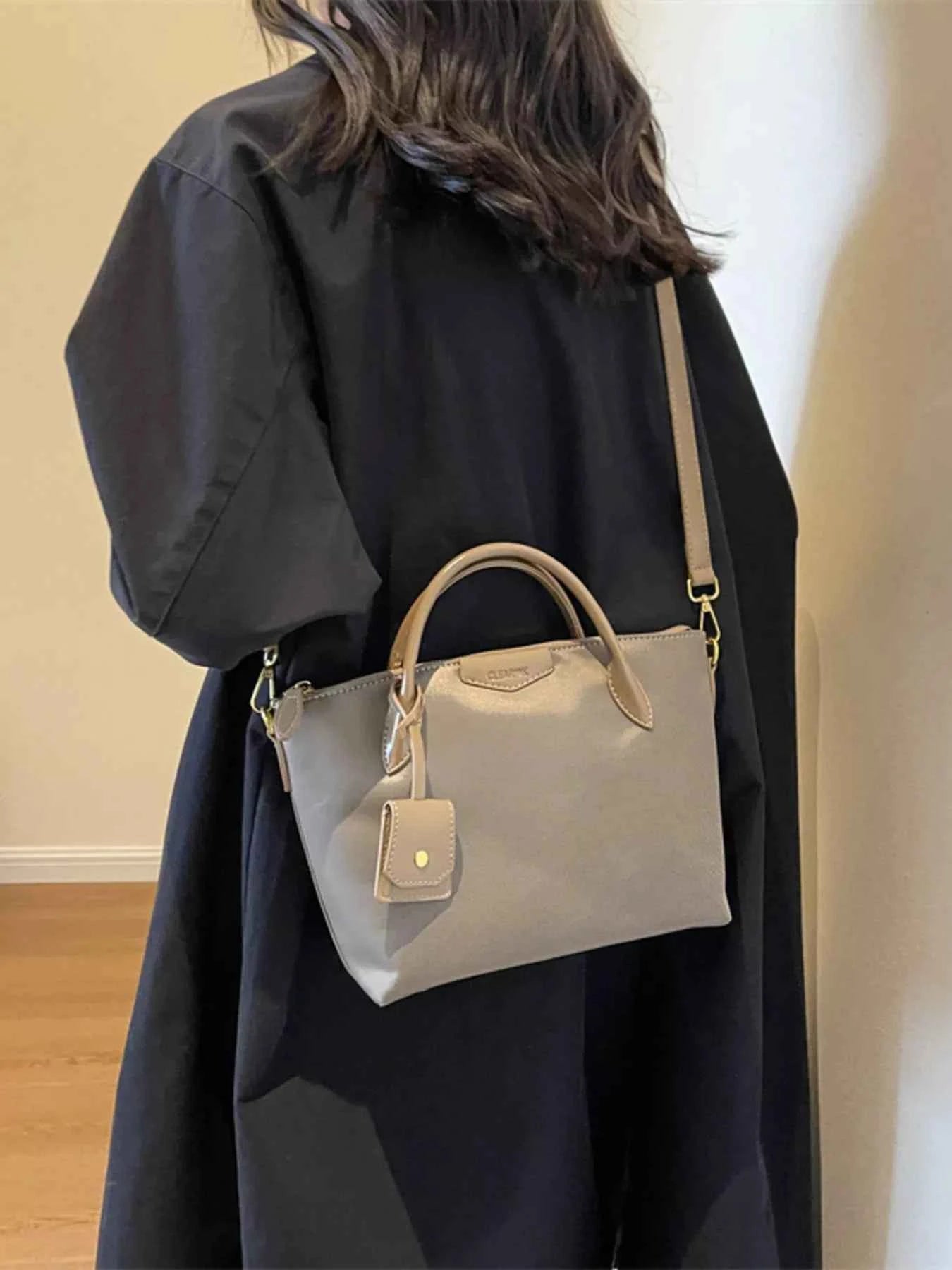 Top Handle Crossbody Bag