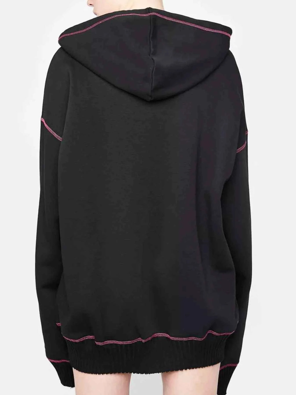 Halloween Zip-Up Hoodie with Drawstring Design - Nico`s Store