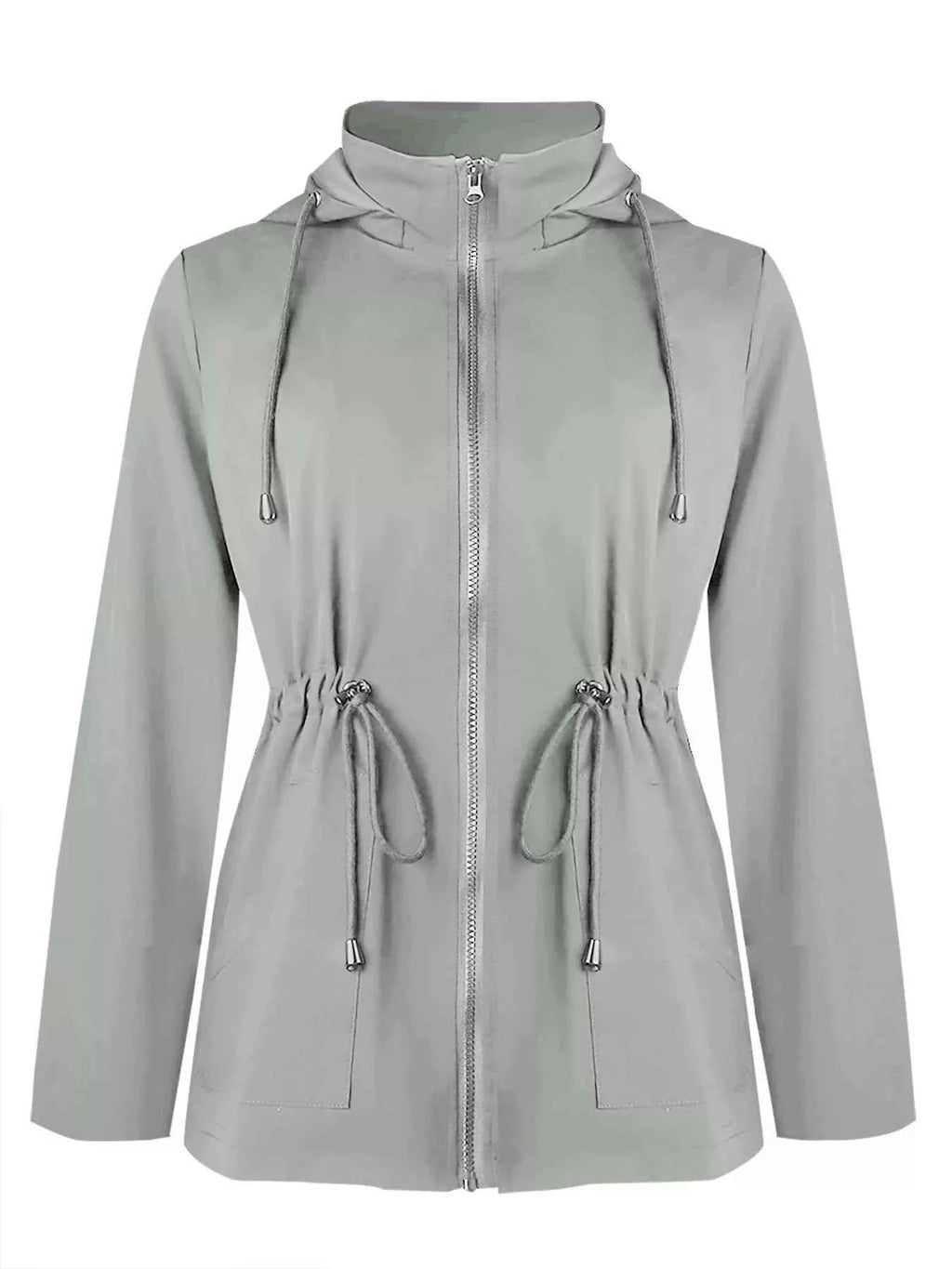 Zip Up Waterproof Hooded Jacket for Ultimate Protection and Style