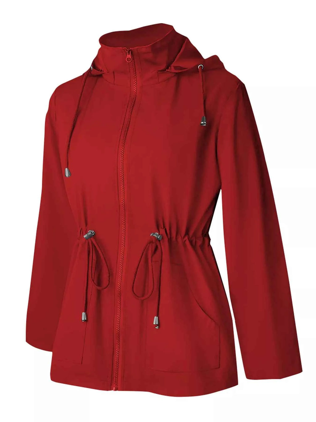 Zip Up Waterproof Hooded Jacket for Ultimate Protection and Style