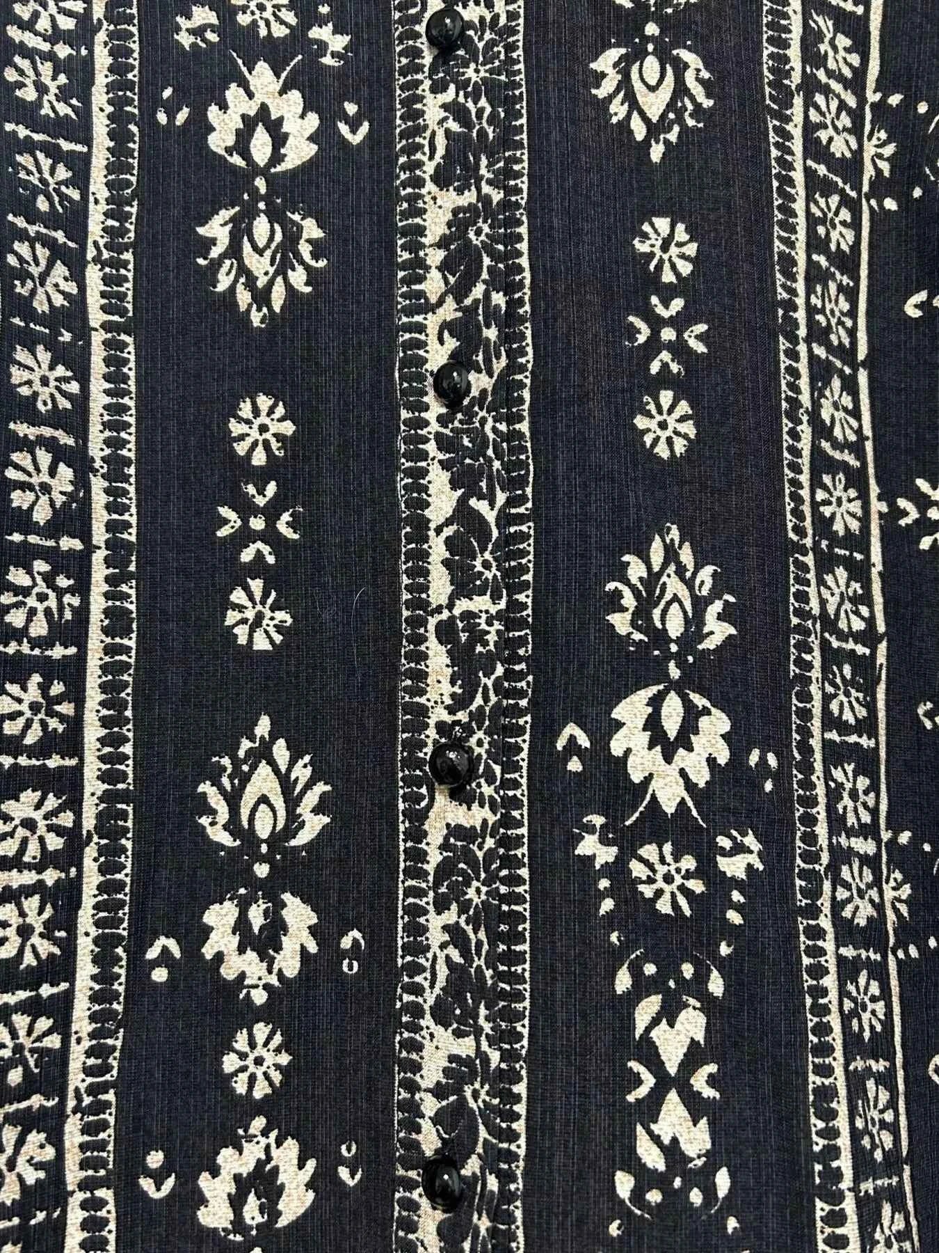 Printed Long Sleeve Blouse