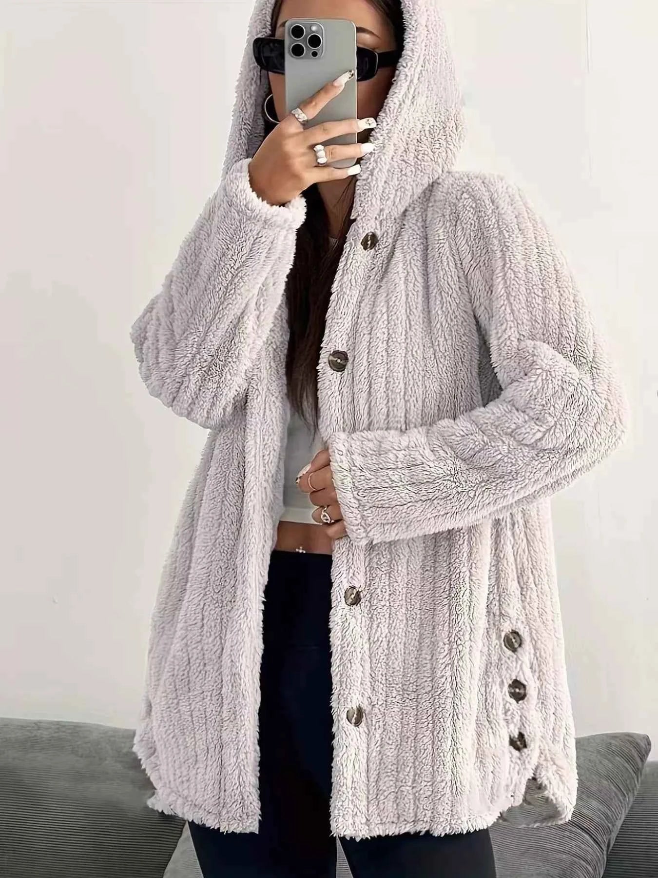 Cozy Oversized Hooded Jacket for Ultimate Comfort and Style - Nico`s Store