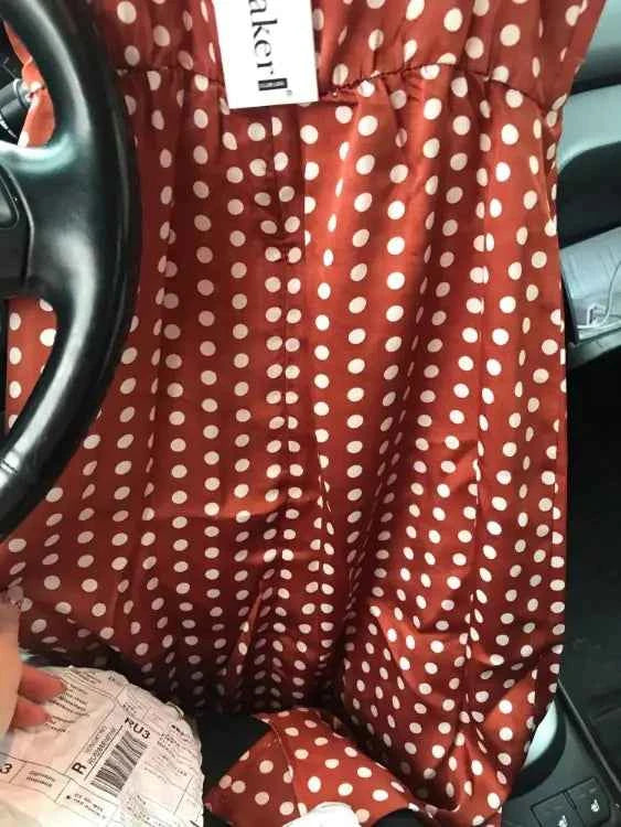 Women's Polka Dot Dress essential cloth - Nico`s Store