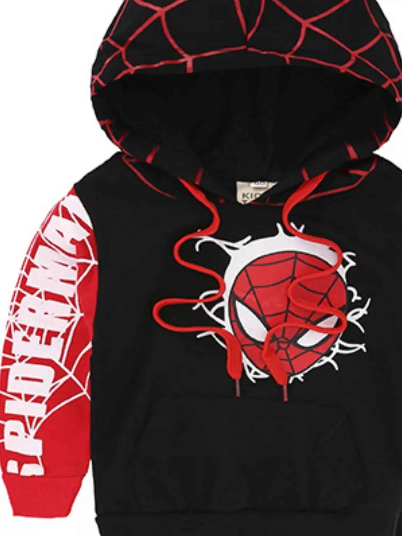 Children's Spiderman Hoodie Set with Pants for Kids - Nico`s Store
