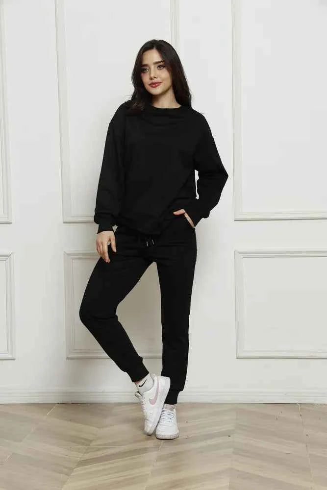 Quality Round Neck Long Sleeve Top - Nico`s Store