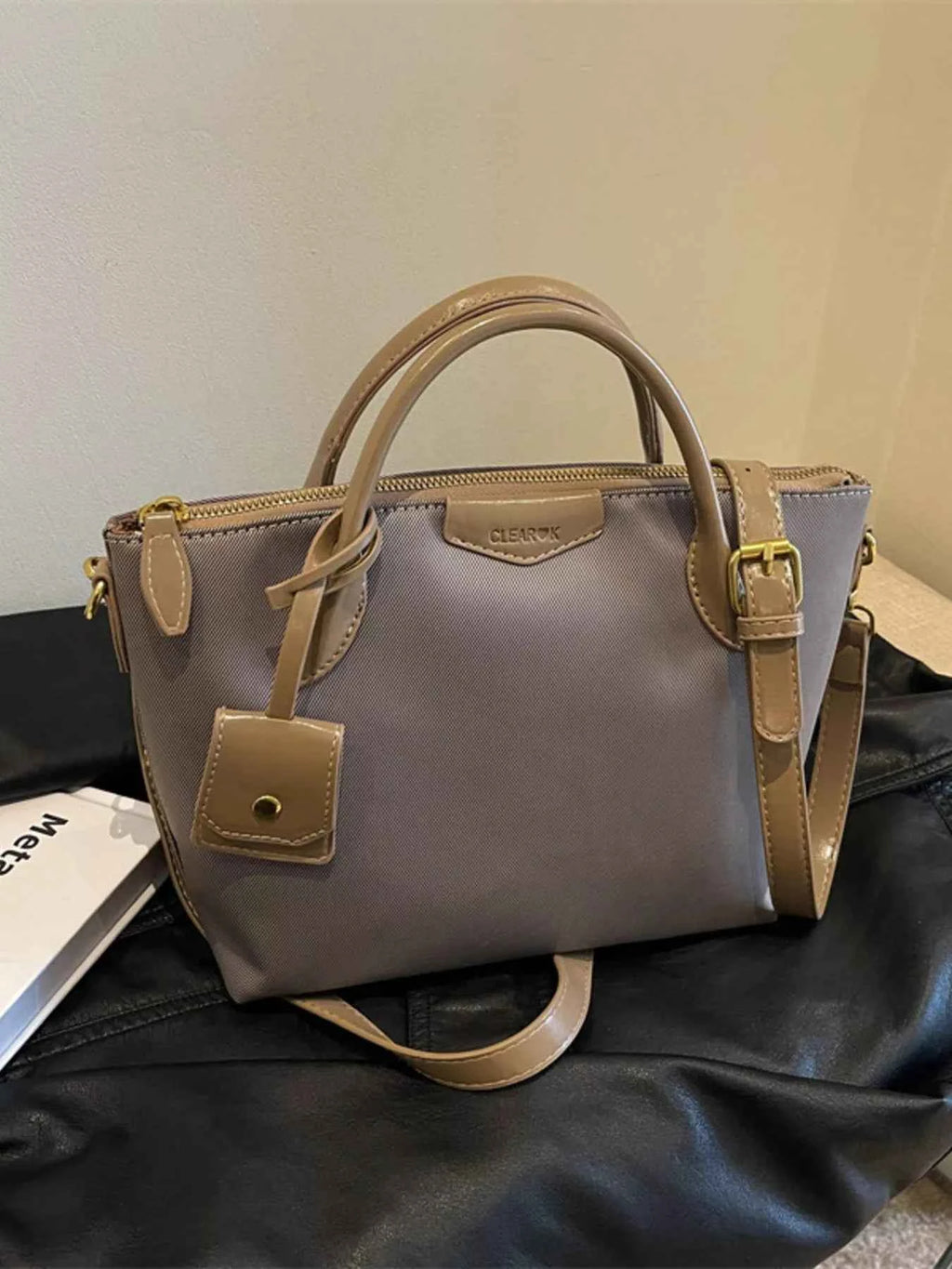 Top Handle Crossbody Bag