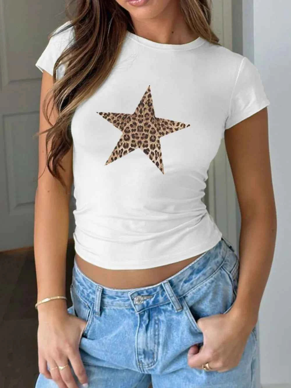 Devine Star T-Shirt - Round Neck Short Sleeve - Nico`s Store