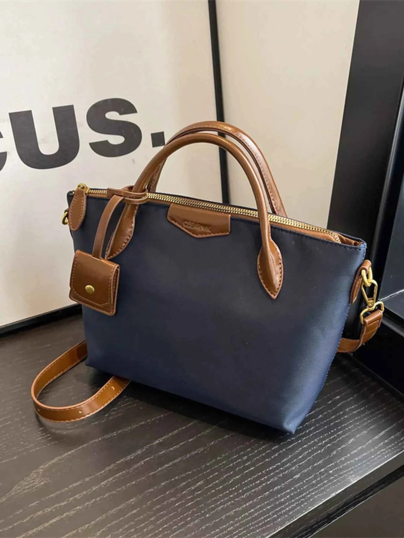 Top Handle Crossbody Bag