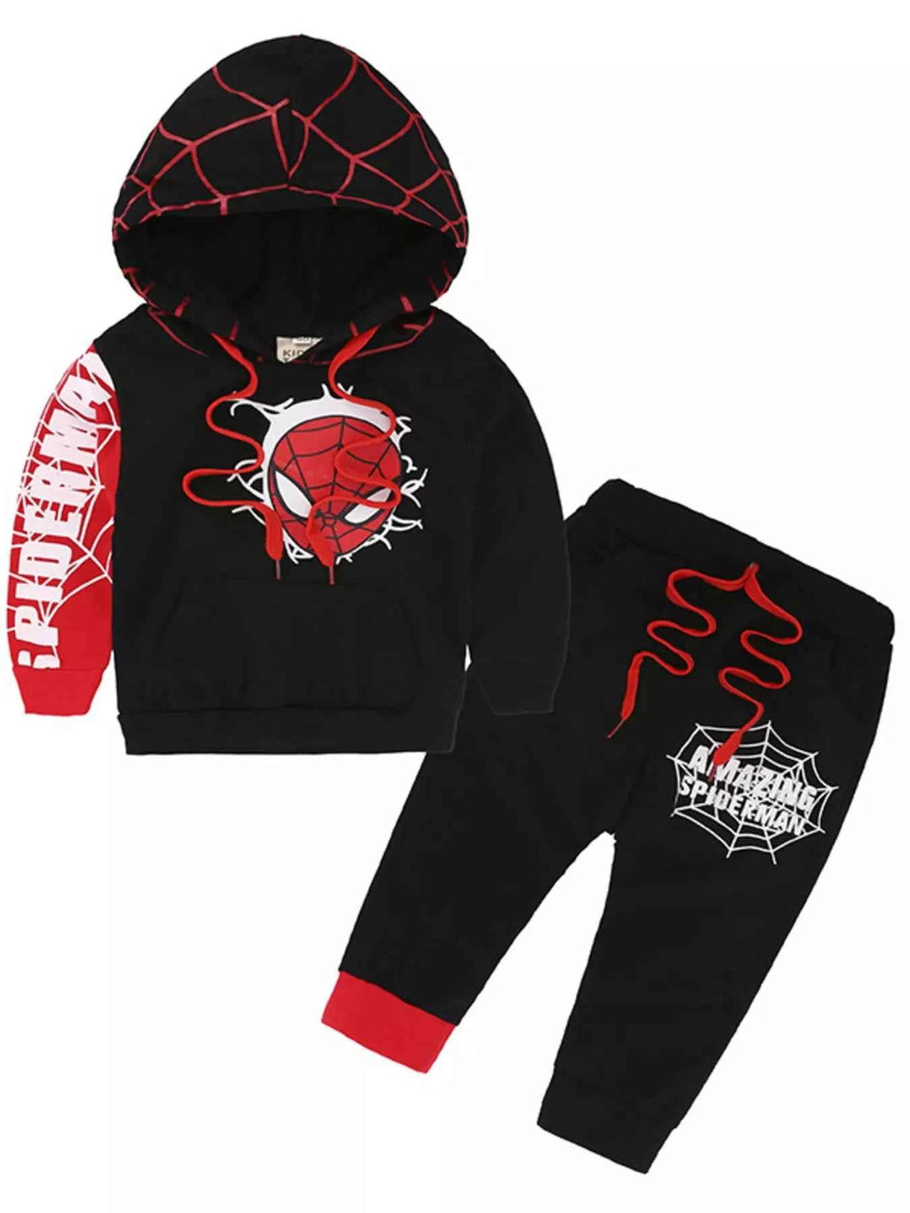 Children's Spiderman Hoodie Set with Pants for Kids - Nico`s Store