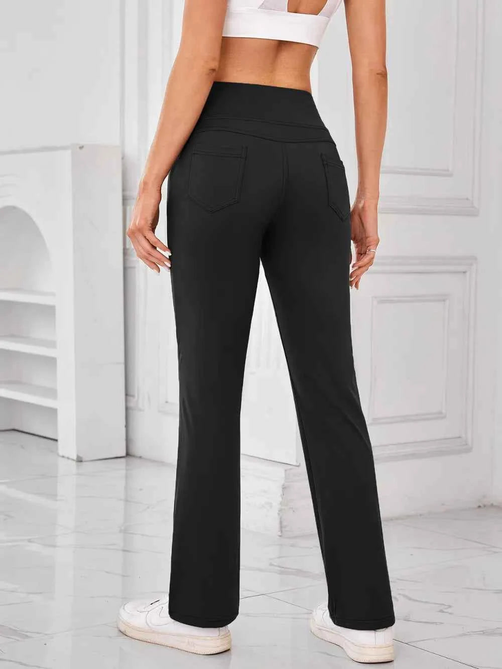 Lovelet High Waist Active Pants with Pockets - Nico`s Store