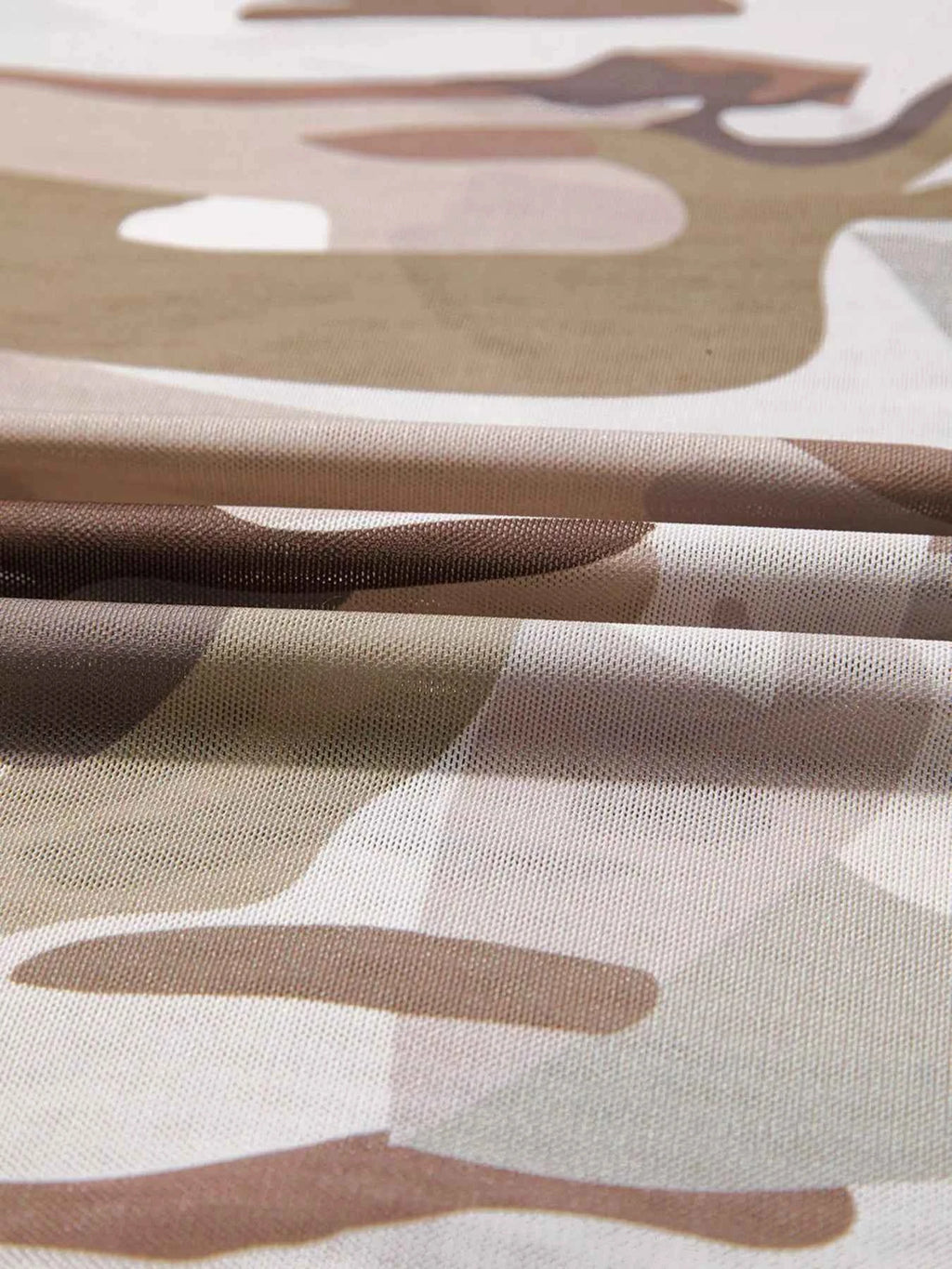 Camouflage Print Long Sleeve Top - Nico`s Store