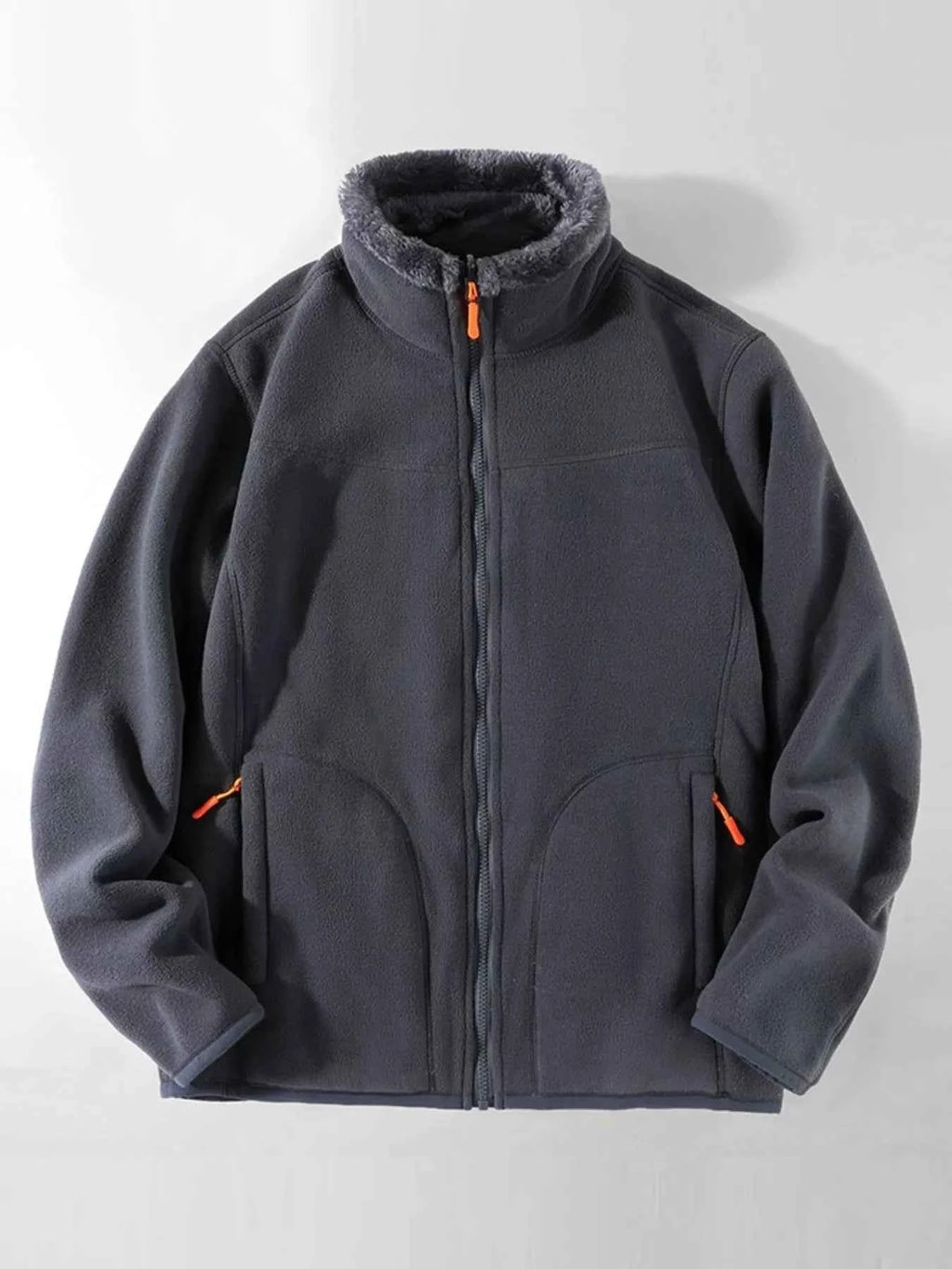 Men's Plus Size Fleece Sweatshirt - Full Zip and Lined for Comfort - Nico`s Store