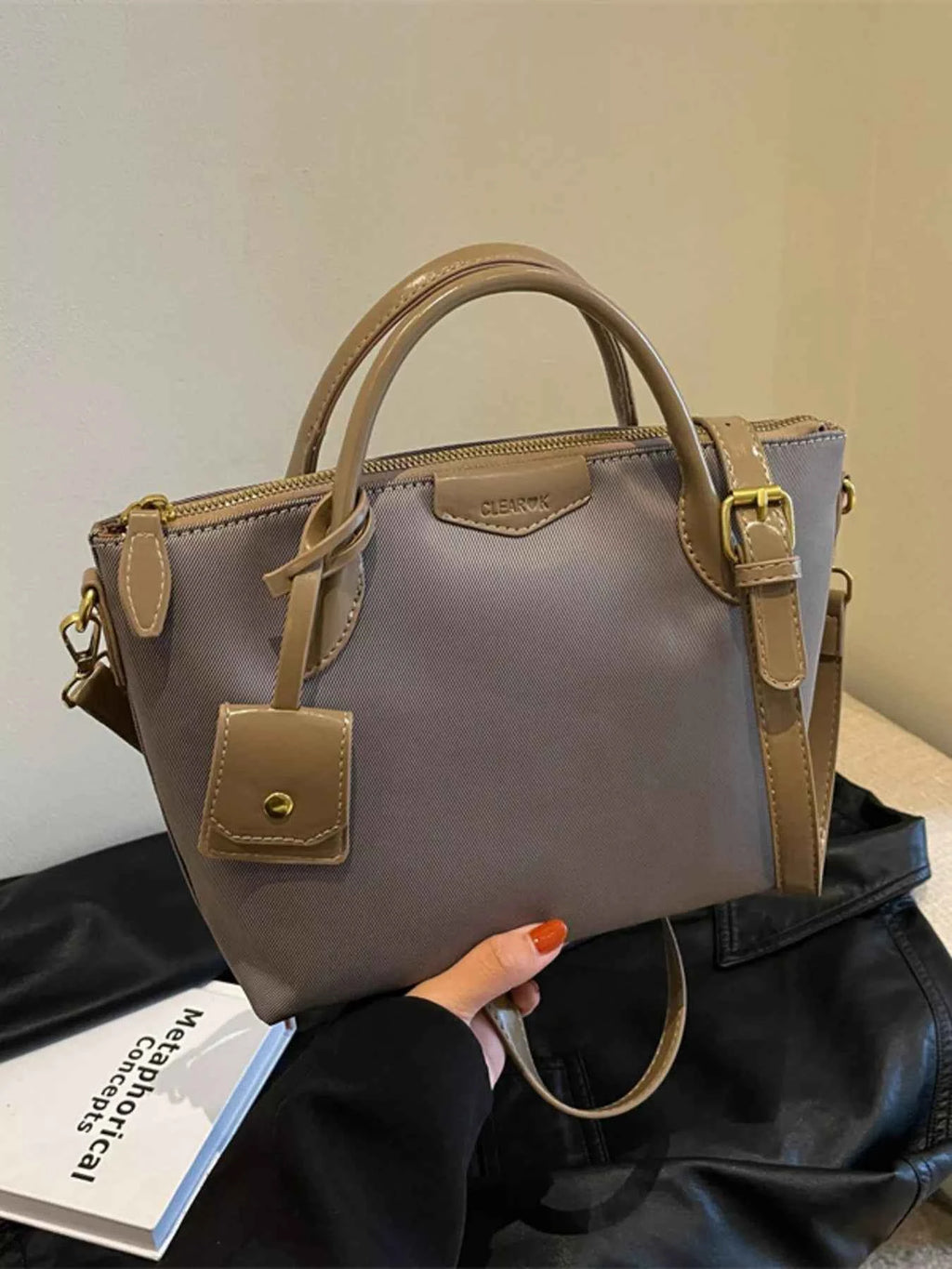 Top Handle Crossbody Bag