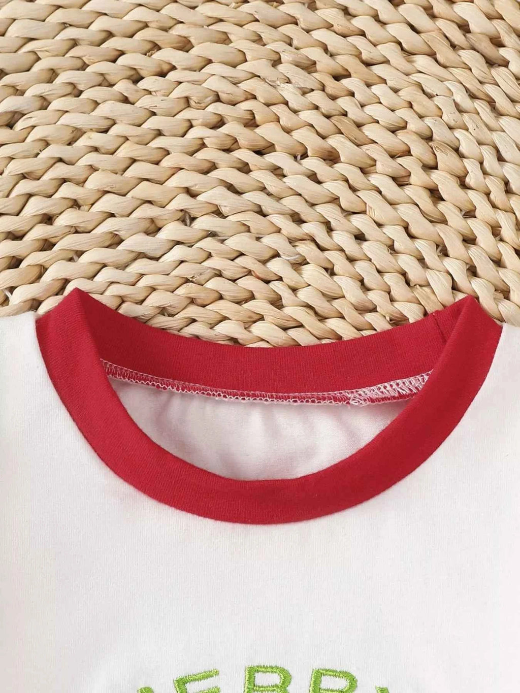 Children's Christmas Pajamas - Reindeer Striped Pajama Set