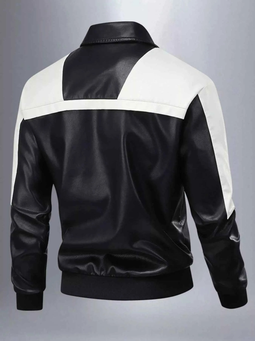Men's Leather Bomber Jacket Nico's store - Nico`s Store