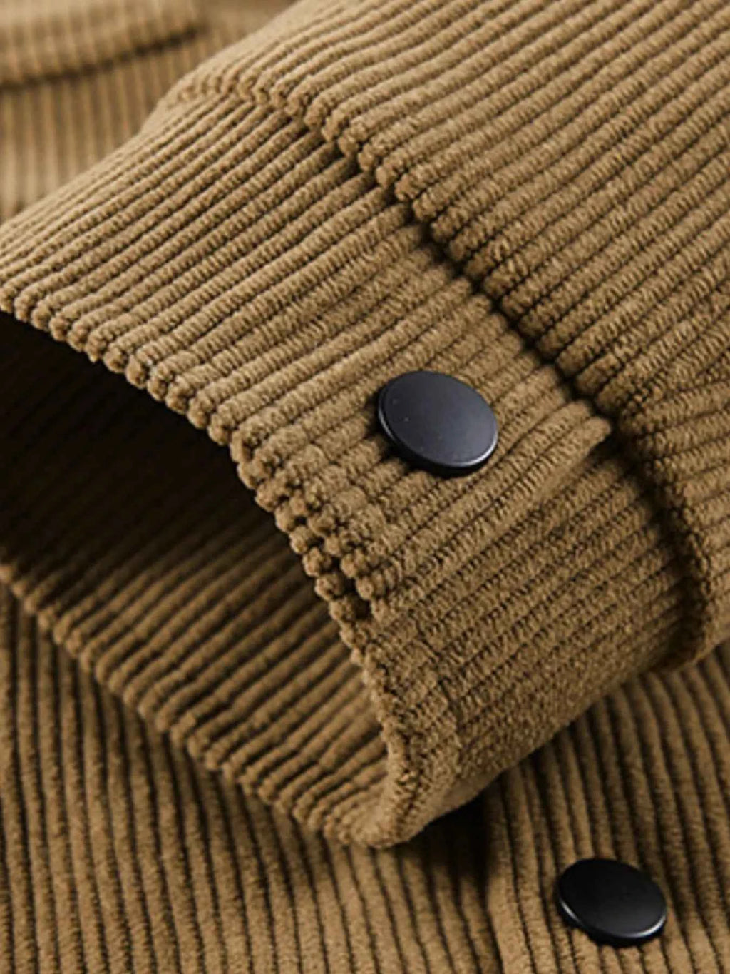 Men's Plus Size Corduroy Jacket with Chest Pockets - Nico`s Store