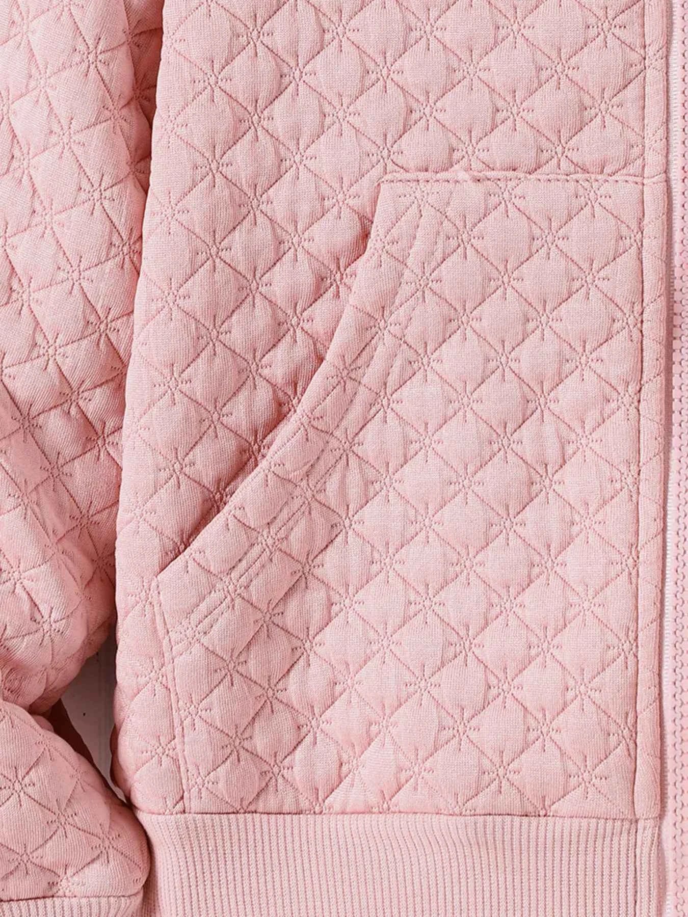 Children's Zip-Up Hooded Jacket - Quilted Design for Comfort and Style - Nico`s Store