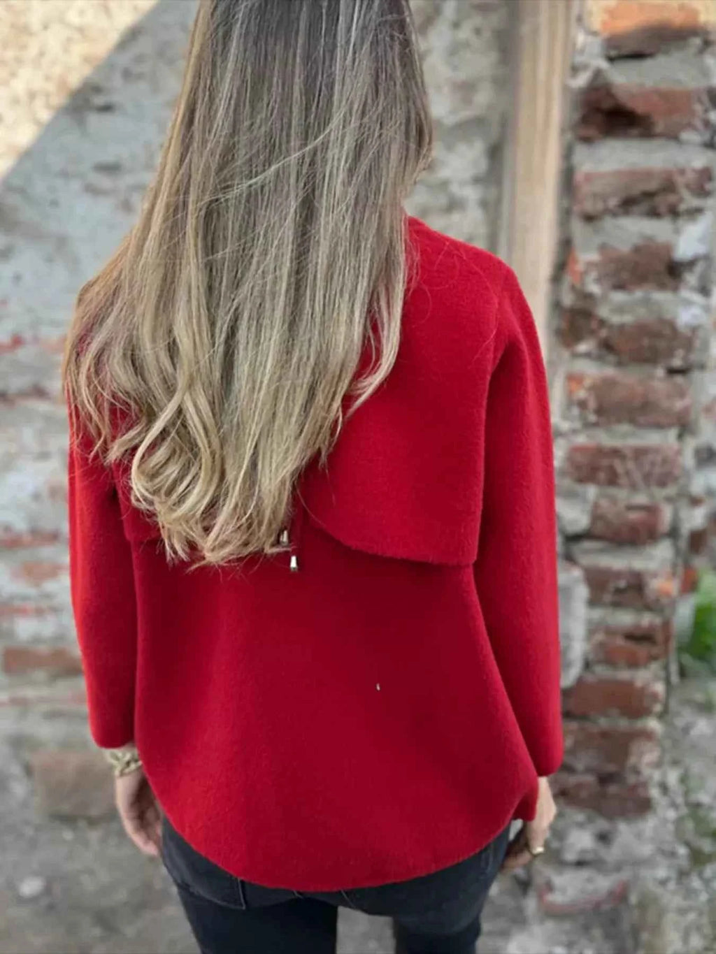 Full Size Textured Knit Zip Up Outerwear - Nico`s Store