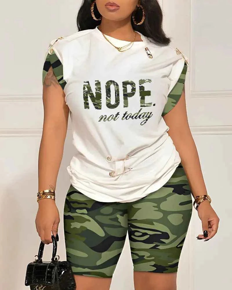 Women's Fashion Print Set – Trendy Casual Design 2023 - Nico`s Store