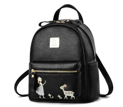 Fashionable Studded Backpack and Versatile Crossbody Bag - Nico`s Store