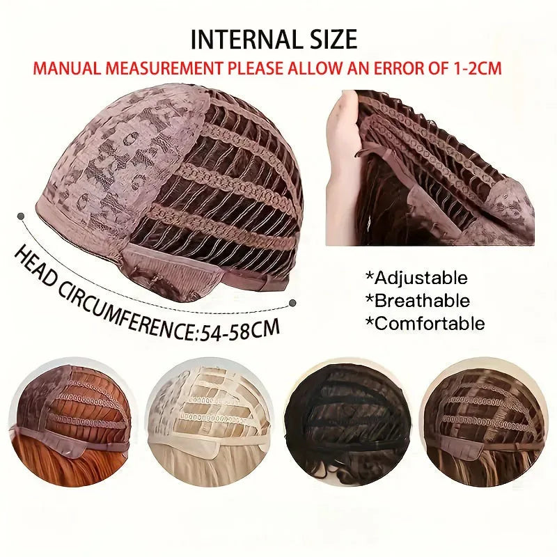 Women's Synthetic Wigs - Heat-Resistant Deep Root Natural Brown Gradient Hair Accessories for Daily Dressing S085cbe22ae9d44218f7dd104b0b815348_3d3088c7-20f8-4058-a484-e4029853bfee