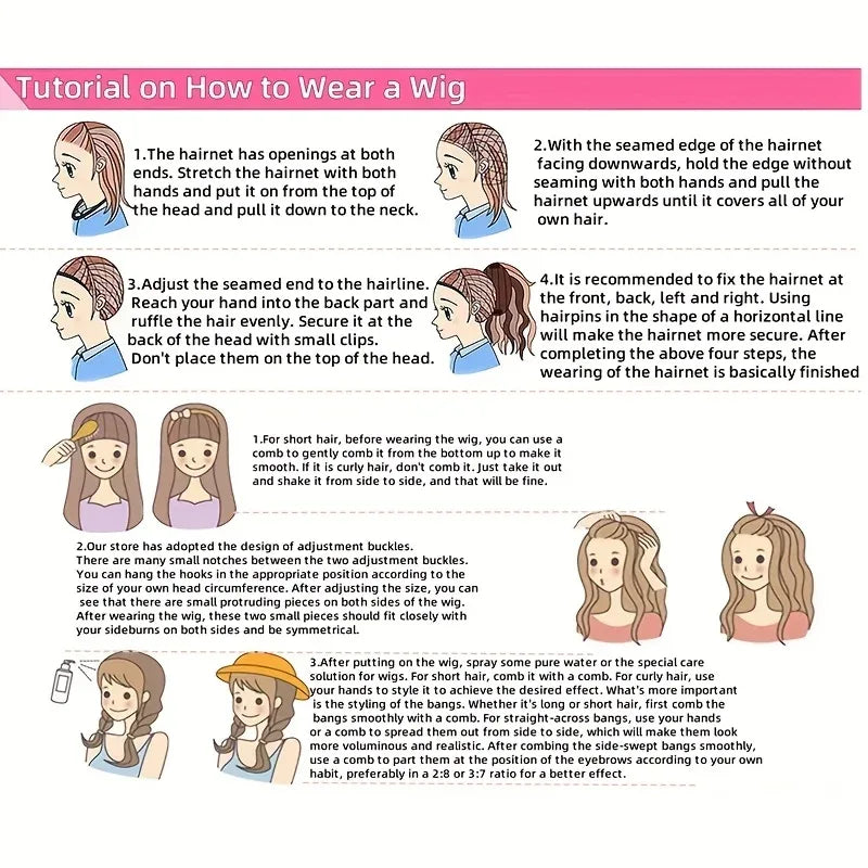 Women's Synthetic Wigs - Heat-Resistant Deep Root Natural Brown Gradient Hair Accessories for Daily Dressing S8ffc548e7e234ec58a7bc83a3cf17f7eU