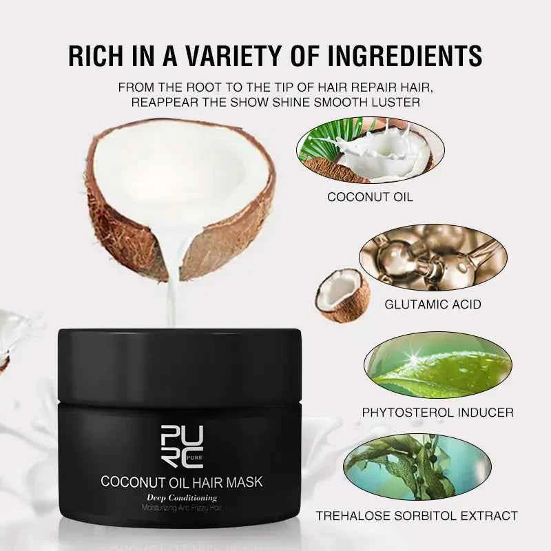 Anti-Shedding Hair Mask for Frizz Control - Nico`s Store