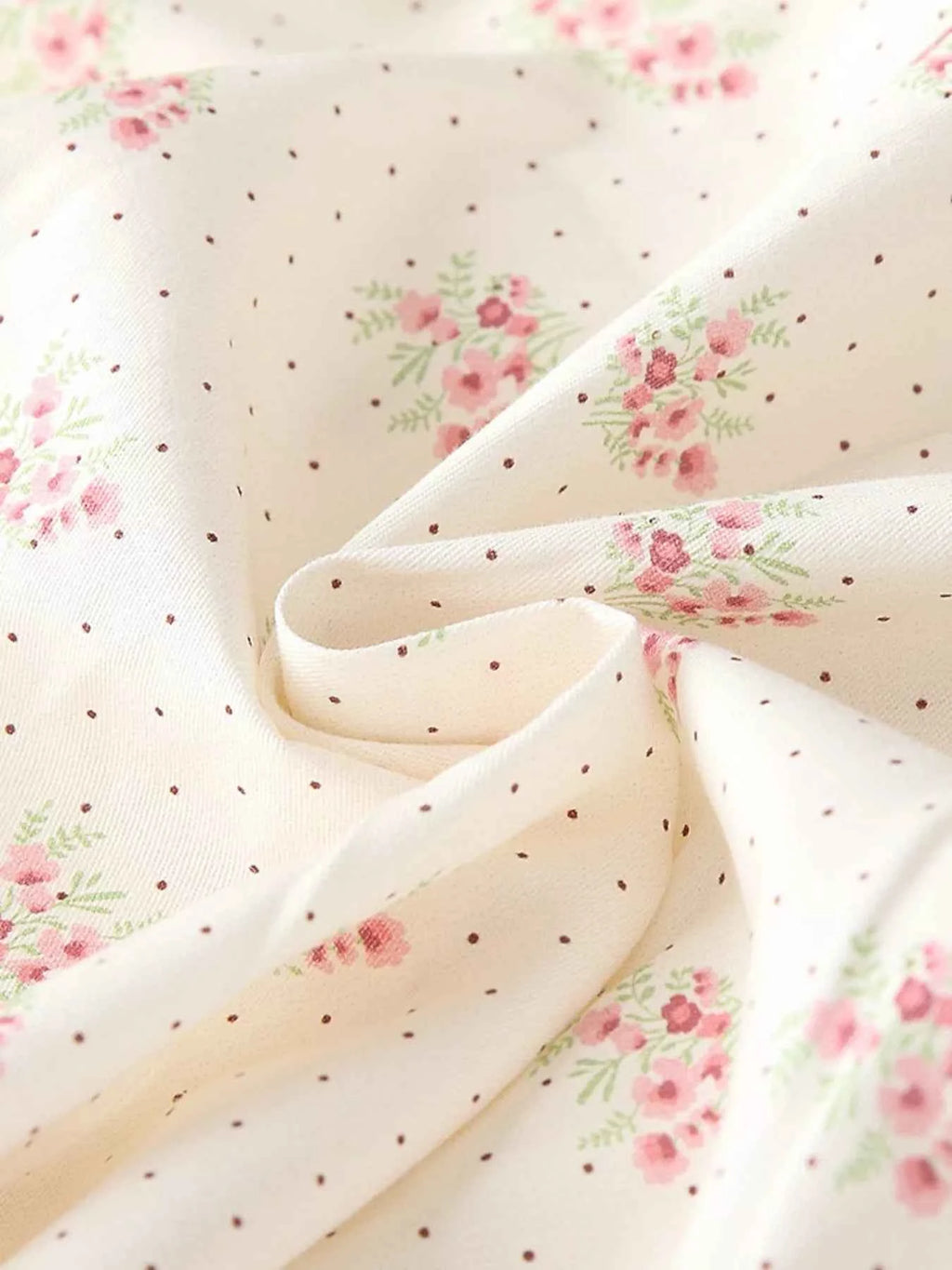 Children's Floral Dress - Long Sleeve Casual Dress for Girls