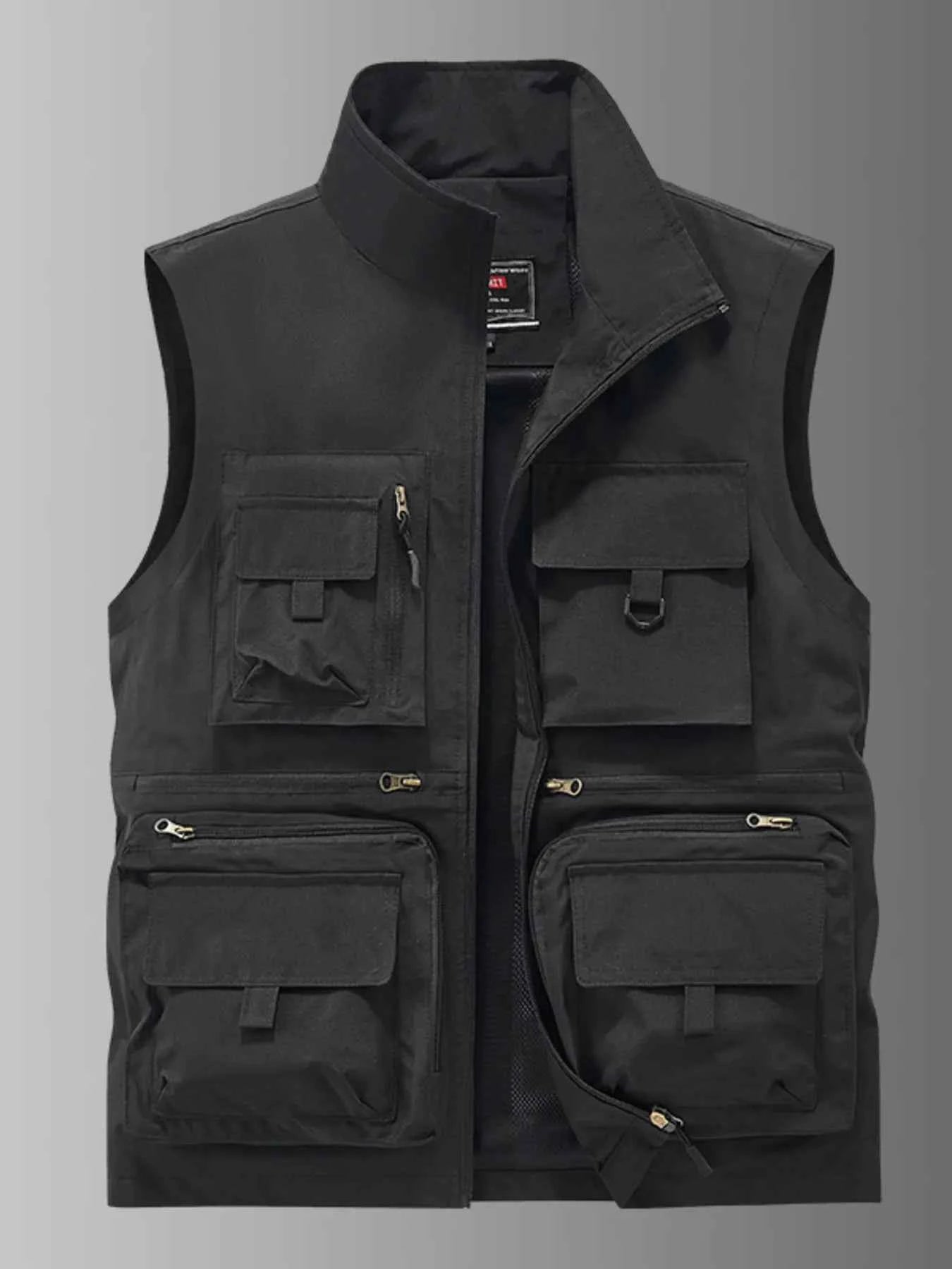 Quality men's Plus Size Utility Vest - Nico`s Store