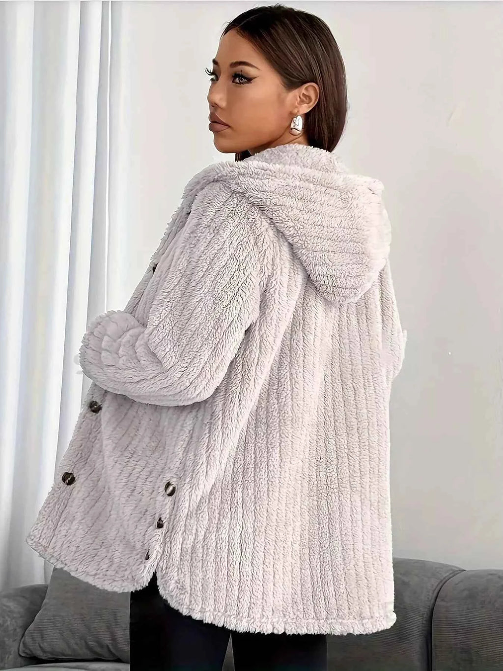 Cozy Oversized Hooded Jacket for Ultimate Comfort and Style - Nico`s Store