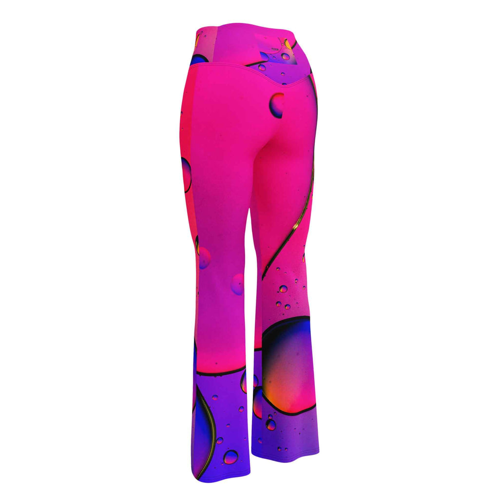 Flare leggings abstract dream unique design - Nico`s Store
