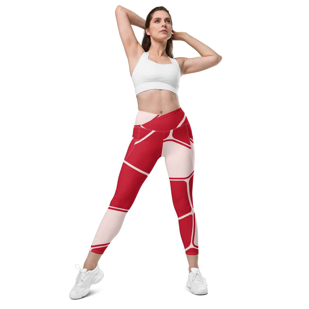 Crossover leggings with pockets - Nico`s Store