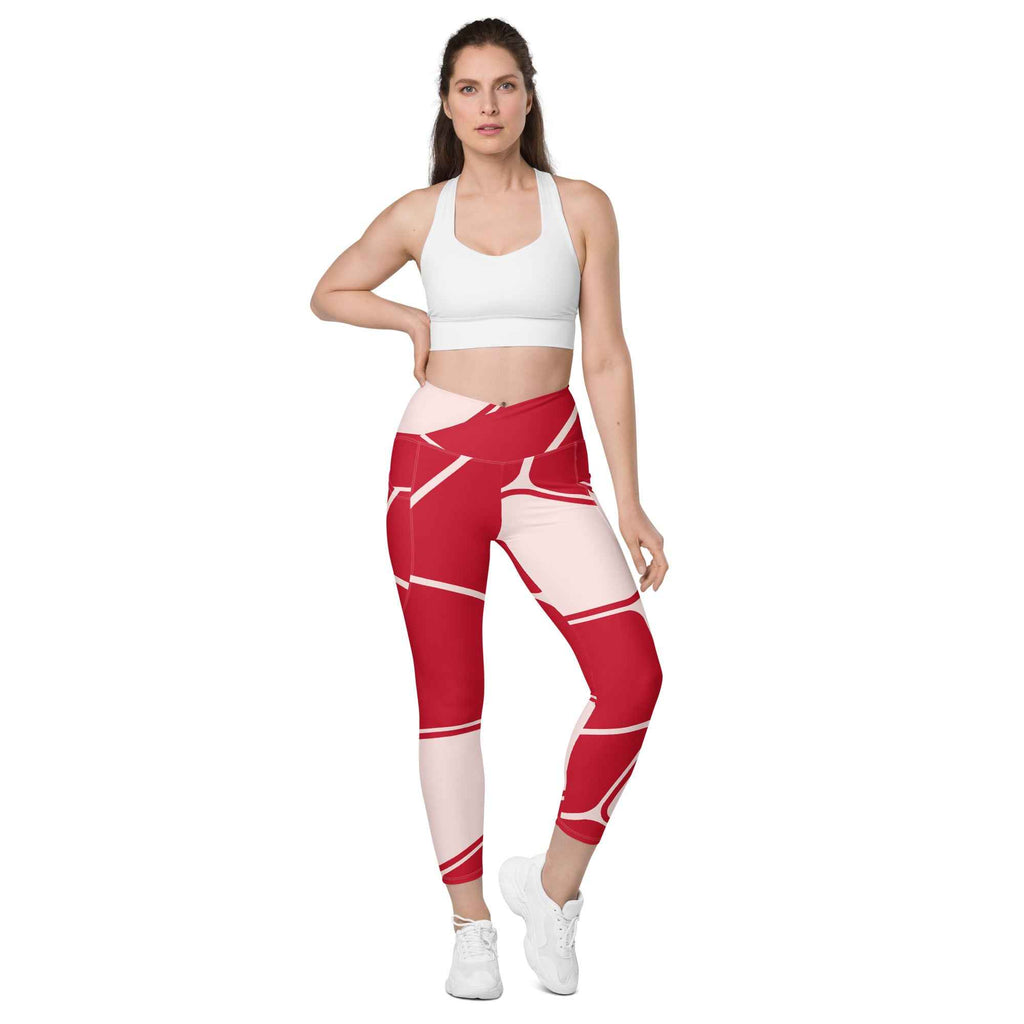 Crossover leggings with pockets - Nico`s Store