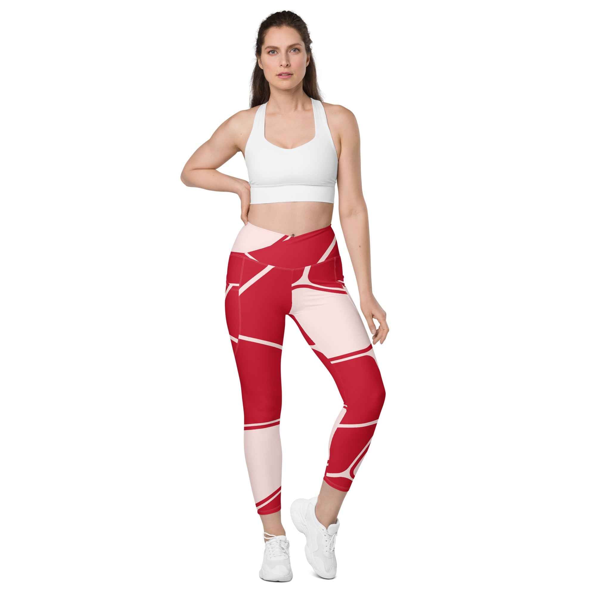 Crossover leggings with pockets - Nico`s Store