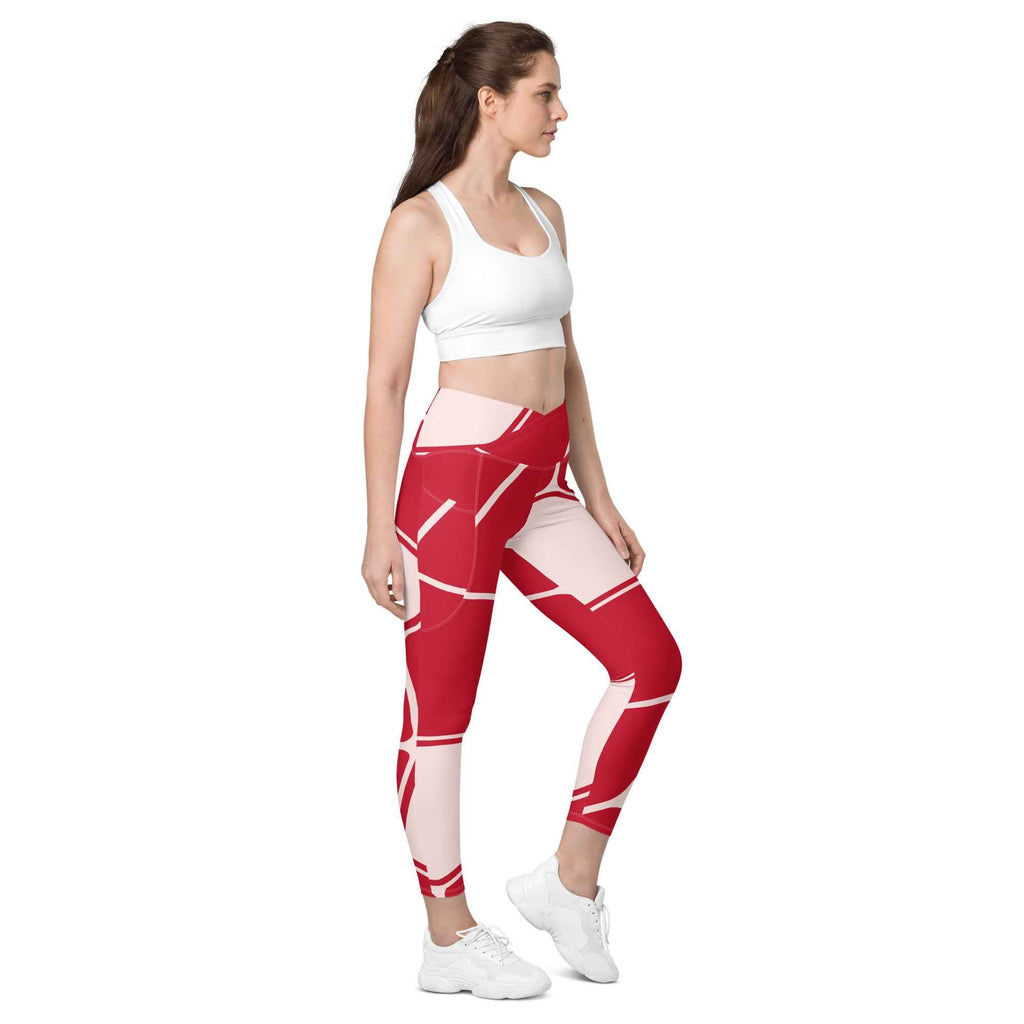 Crossover leggings with pockets - Nico`s Store