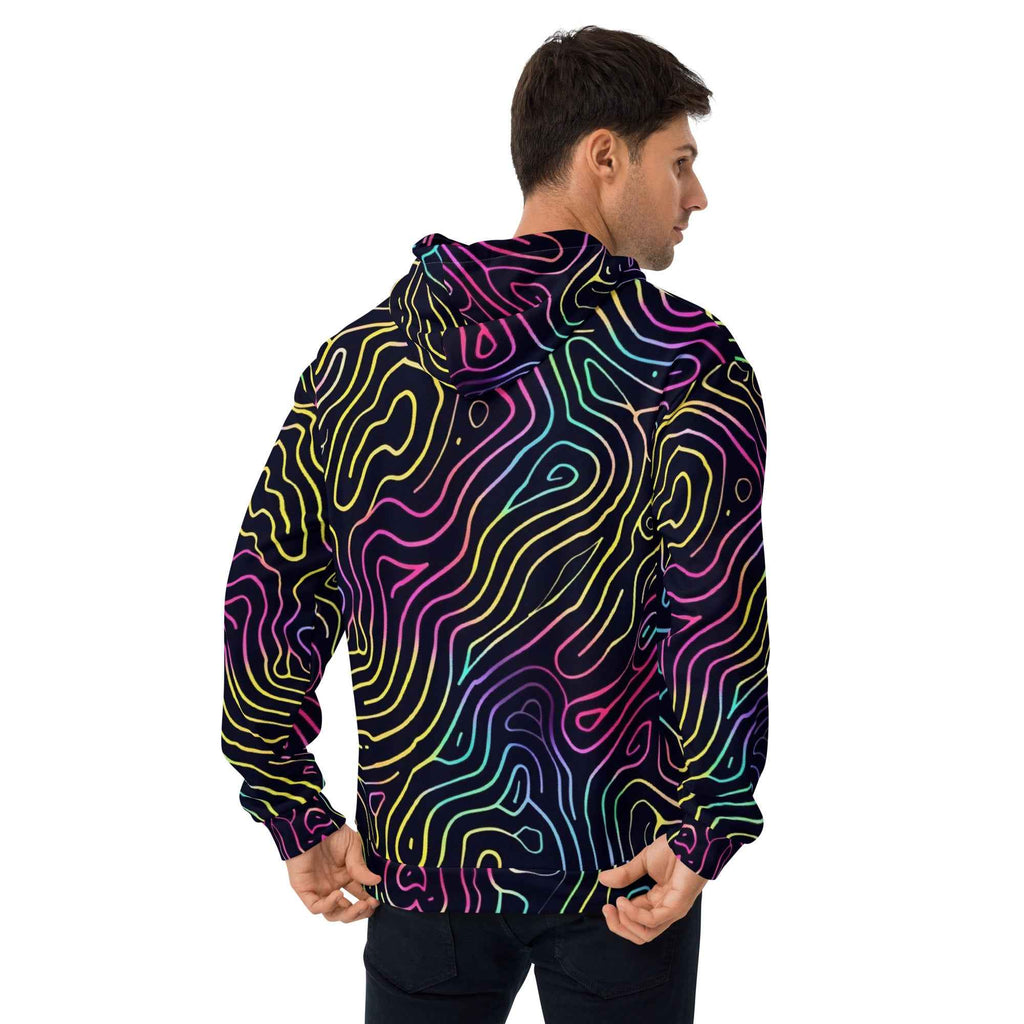 Unisex Optic Illusion Hoodie for Stylish Comfort - Nico`s Store