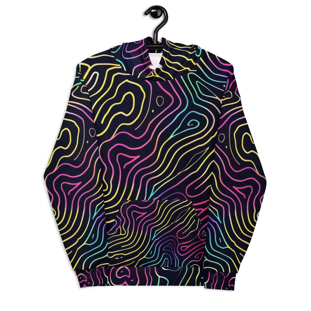 Unisex Optic Illusion Hoodie for Stylish Comfort - Nico`s Store