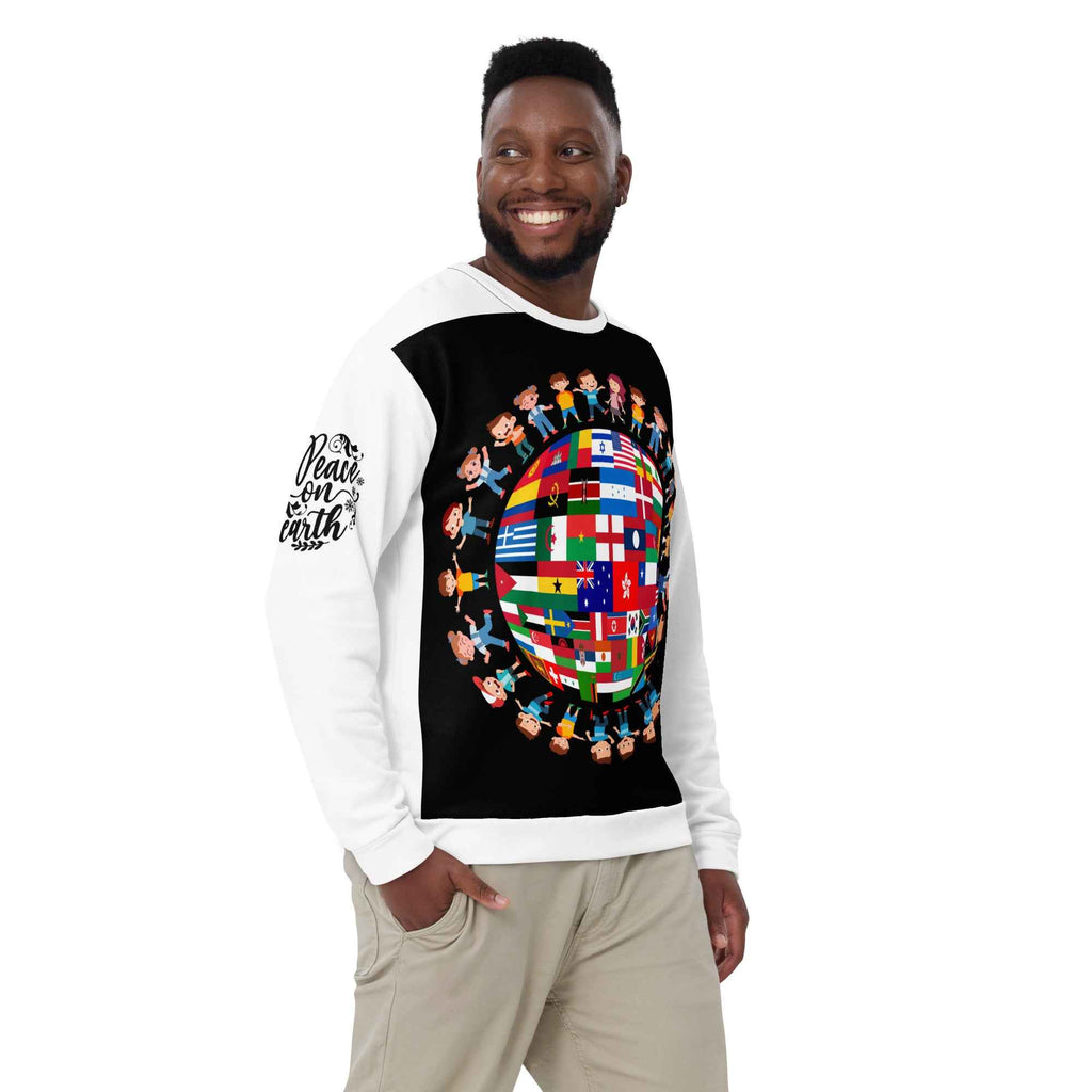 Unisex Peace Sweatshirt for a Better World - Nico`s Store