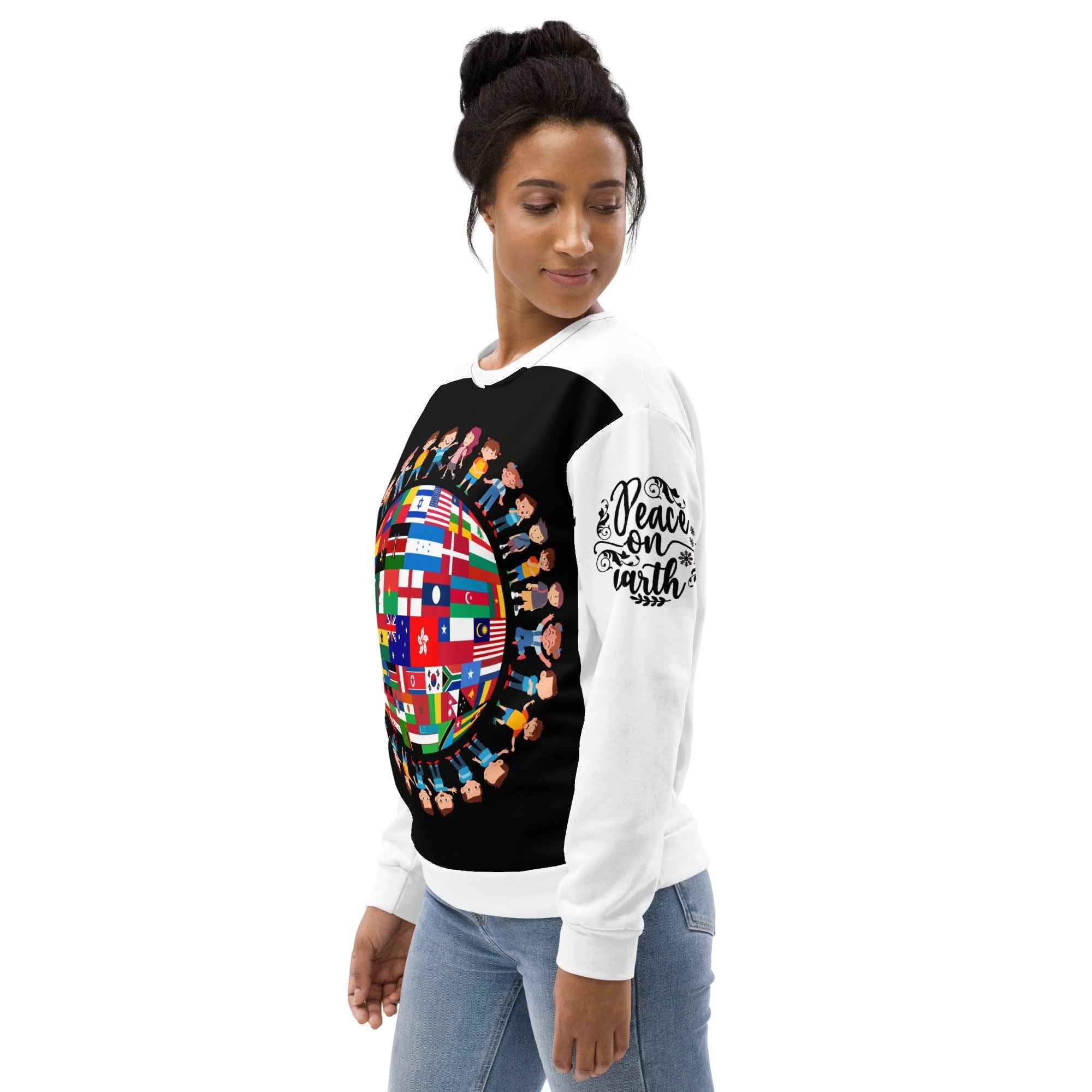 Unisex Peace Sweatshirt for a Better World - Nico`s Store