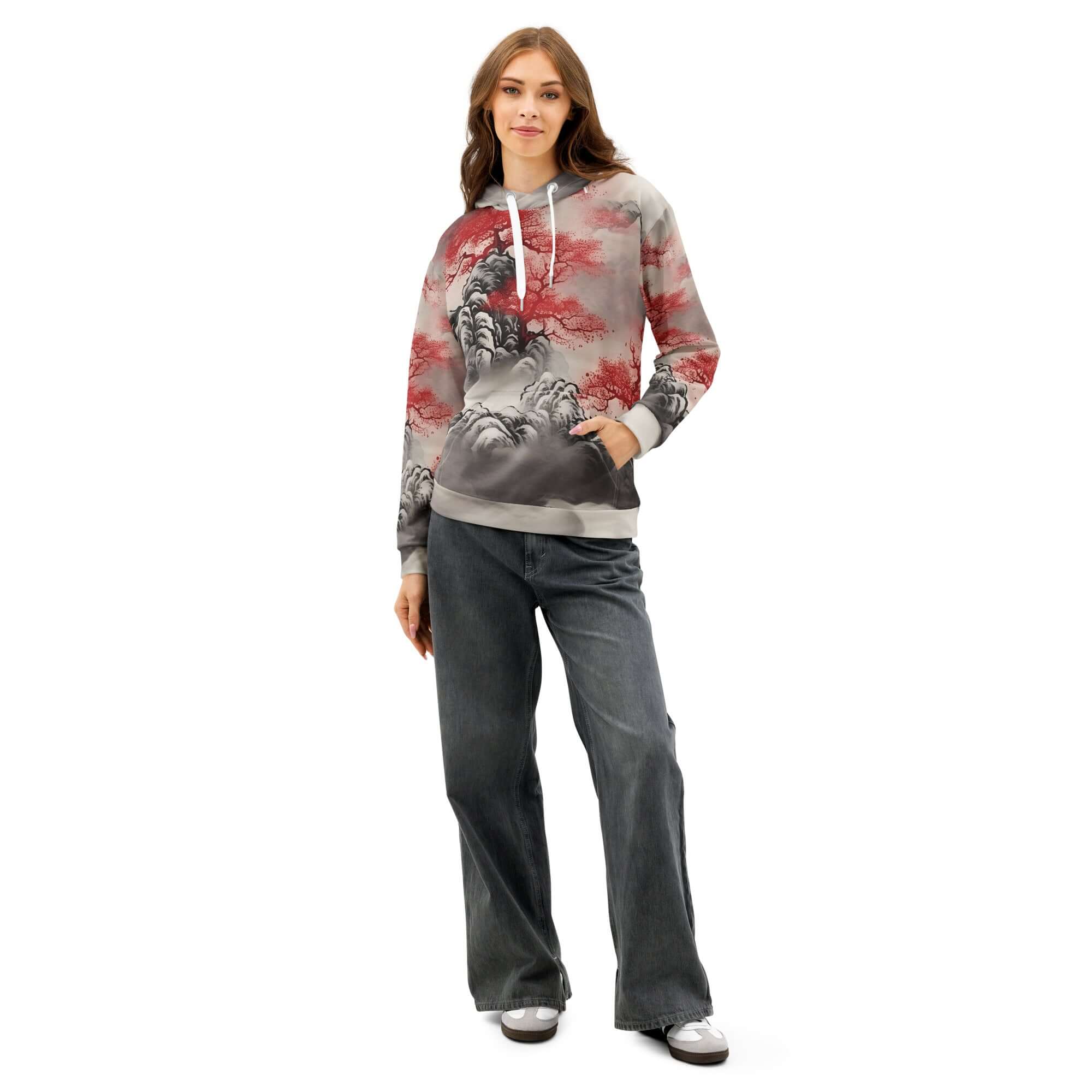 Unisex Cotton Hoodie Japan Theme for Comfortable Style - Nico`s Store