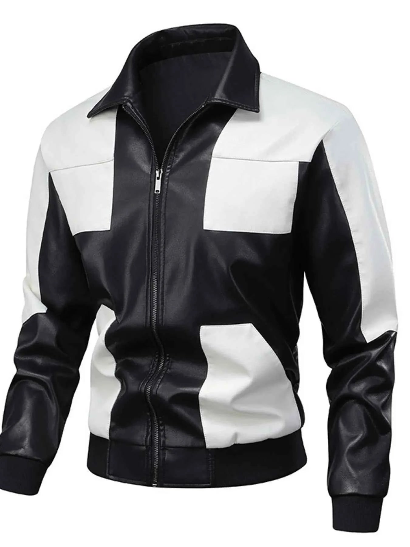 Men's Leather Bomber Jacket Nico's store - Nico`s Store