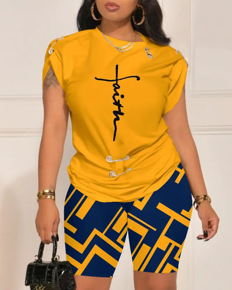 Women's Fashion Print Set – Trendy Casual Design 2023 - Nico`s Store