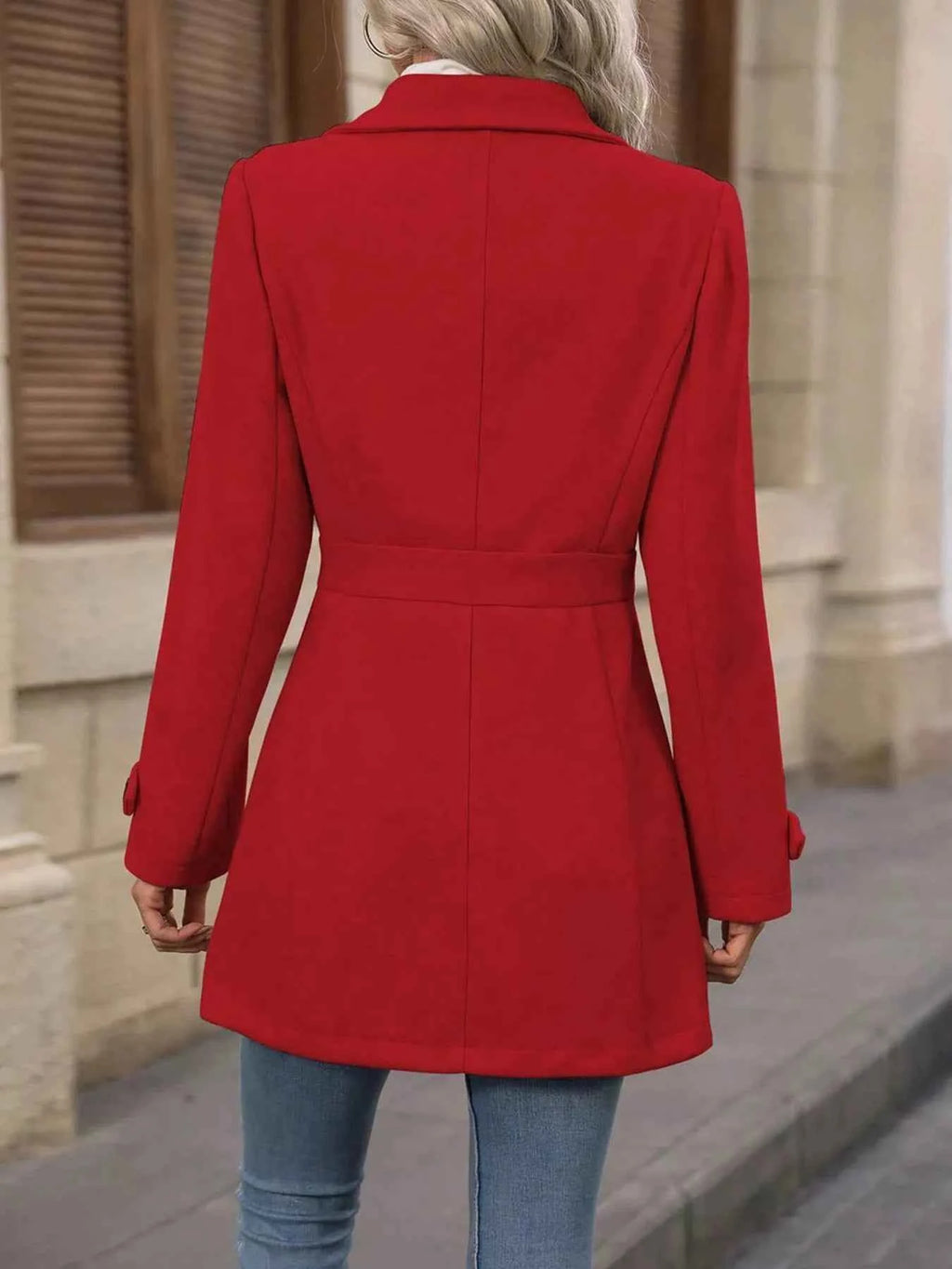 Button Up Long Sleeve Outerwear - Nico`s Store