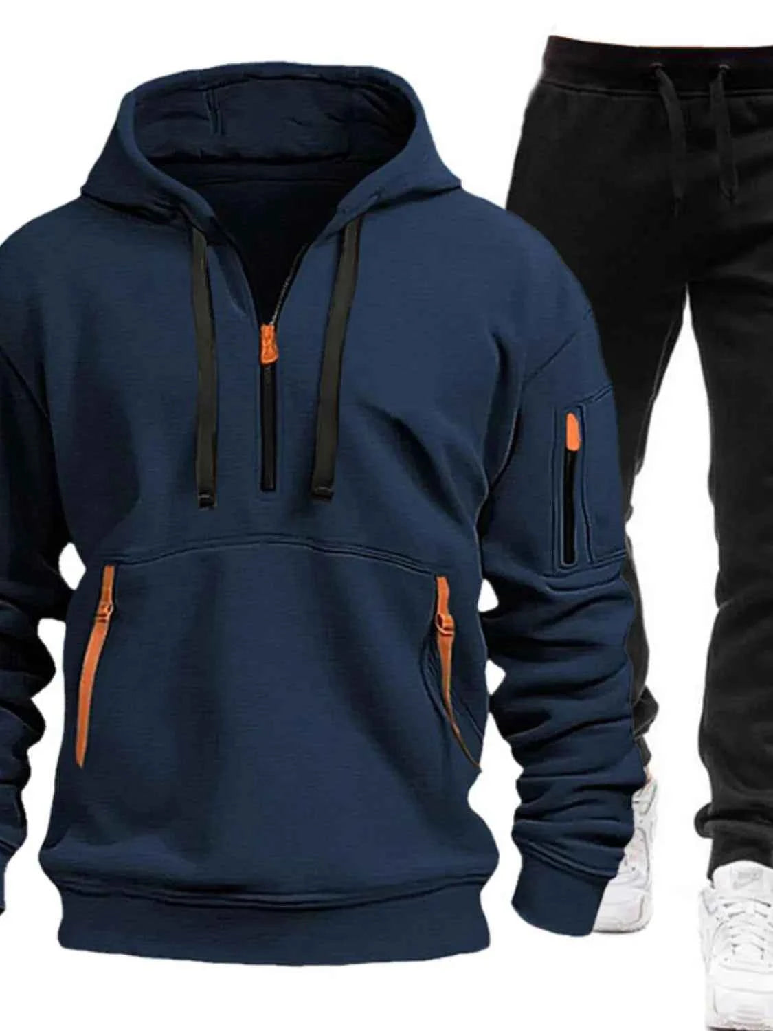 Men's Hoodie and Pants Set for Ultimate Comfort and Style - Nico`s Store