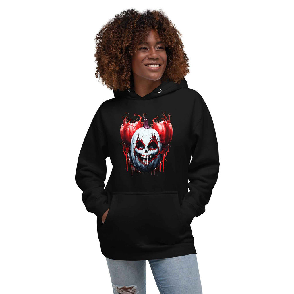 Unisex Halloween Clown Hoodie for Fun and Festive Style - Nico`s Store