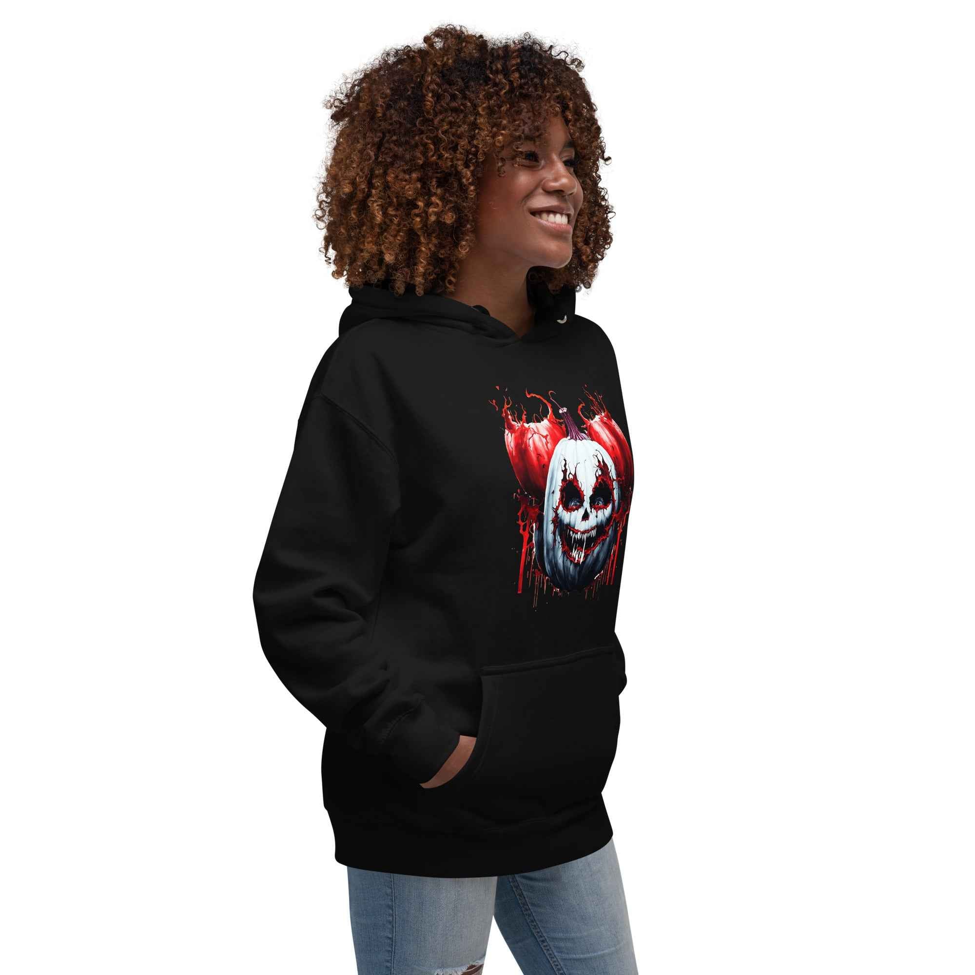 Unisex Halloween Clown Hoodie for Fun and Festive Style - Nico`s Store